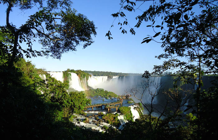 Panorámica de las Cataratas Iguazú
