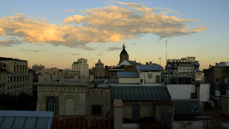 Extra de la Casa Batlló, vistas de Barcelona