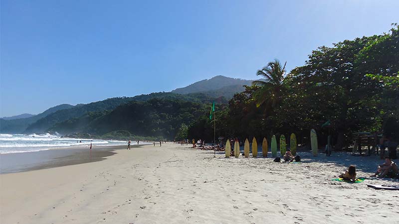 Playas eternas en Ilha Grande