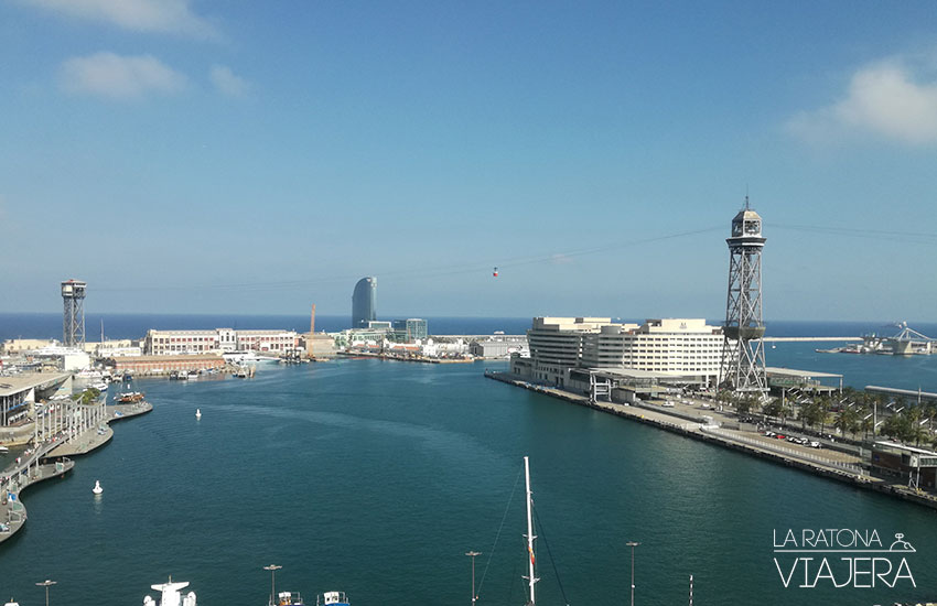 Vistas de Barcelona Teleférico