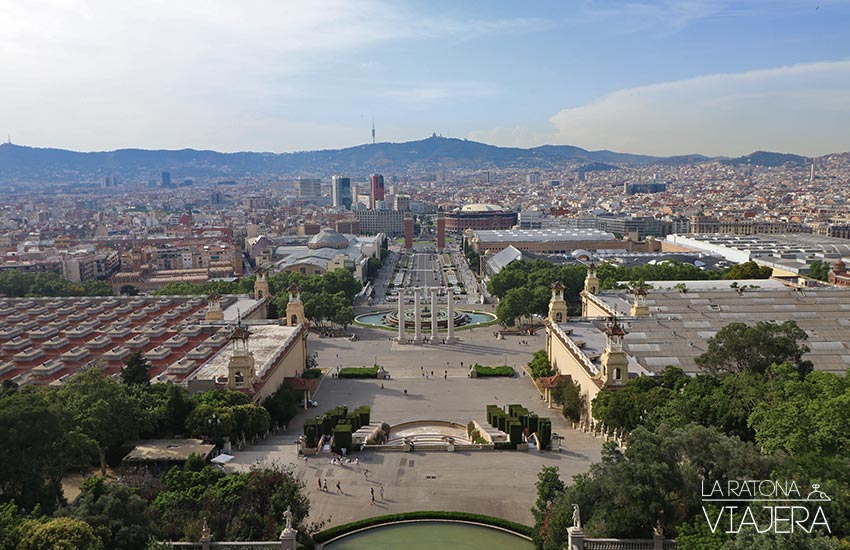 Vistas de Barcelona MNAC